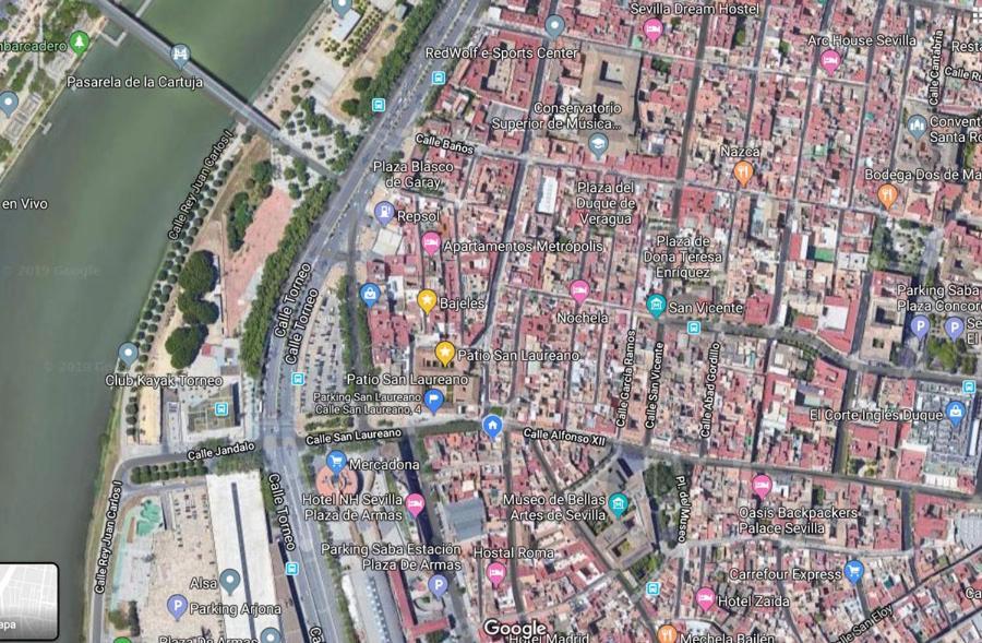 La Terraza Azul Apartment Seville Ngoại thất bức ảnh